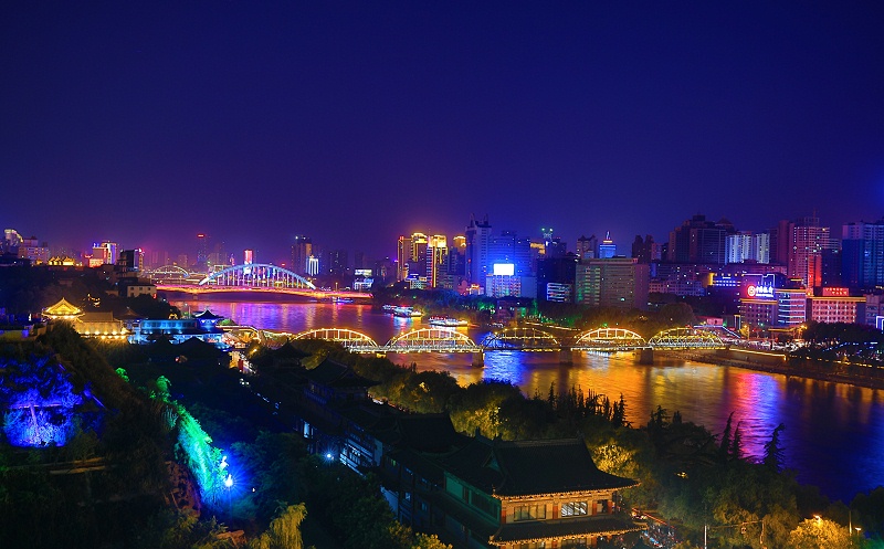 蘭州金城夜景 (4)